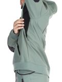 Miniatura ColourWear, U Est 2010 Hood chaqueta de esquí softshell unisex Dark Sage verde 