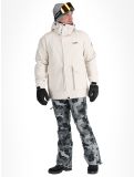 Miniatura ColourWear, U Mountain Cargo chaqueta de esquí unisex Off-White blanco 