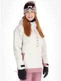 Miniatura ColourWear, W Signature anorak mujeres Off-White blanco, púrpura 