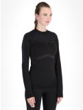 Miniatura Craft, Active Intensity Crewneck LS camisa termoactiva mujeres Black / Asphalt negro 