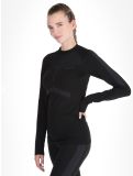 Miniatura Craft, Active Intensity Crewneck LS camisa termoactiva mujeres Black / Asphalt negro 