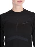 Miniatura Craft, Active Intensity Crewneck LS camisa termoactiva mujeres Black / Asphalt negro 