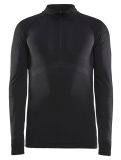 Miniatura Craft, Active Intensity Zip camisa termoactiva hombres Black / Asphalt negro 