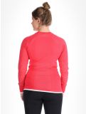 Miniatura Craft, Adv Warm Intensity LS camisa termoactiva mujeres Cheer / Tofu blanco, rosa 