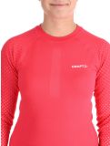 Miniatura Craft, Adv Warm Intensity LS camisa termoactiva mujeres Cheer / Tofu blanco, rosa 