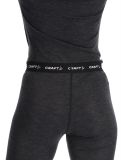 Miniatura Craft, Core Wool Merino Set conjunto termoactivo mujeres Black Melange negro 