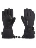 Miniatura Dakine, Leather Sequoia Gore-Tex guantes de esquí mujeres Black negro 