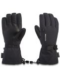 Miniatura Dakine, Leather Sequoia Gore-Tex guantes de esquí mujeres Black negro 