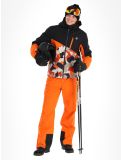 Miniatura Dare2b, Baseplate chaqueta de esquí hombres Black / Puffins Orange Geo Camo Print naranja, negro 