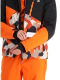 Miniatura Dare2b, Baseplate chaqueta de esquí hombres Black / Puffins Orange Geo Camo Print naranja, negro 