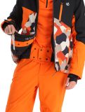 Miniatura Dare2b, Baseplate chaqueta de esquí hombres Black / Puffins Orange Geo Camo Print naranja, negro 