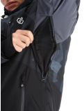 Miniatura Dare2b, Baseplate chaqueta de esquí hombres Ebony Grey / Black Geo Camo Print gris, negro 