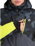 Miniatura Dare2b, Baseplate chaqueta de esquí hombres Neon Spring / Black Geo Camo Print negro, verde 