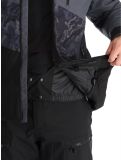 Miniatura Dare2b, Baseplate II chaqueta de esquí hombres Black / Ebony Grey Mountain Print gris, negro 