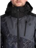 Miniatura Dare2b, Baseplate II chaqueta de esquí hombres Black / Ebony Grey Mountain Print gris, negro 