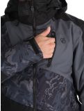 Miniatura Dare2b, Baseplate II chaqueta de esquí hombres Black / Ebony Grey Mountain Print gris, negro 