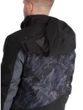 Miniatura Dare2b, Baseplate II chaqueta de esquí hombres Black / Ebony Grey Mountain Print gris, negro 