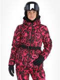 Miniatura Dare2b, Crevasse chaqueta de esquí mujeres Pure Pink Graffiti Print P9Z rosa 