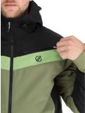 Miniatura Dare2b, Eagly II chaqueta de esquí hombres Black / Olivine Green negro, verde 