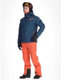 Miniatura Dare2b, Eagly II chaqueta de esquí hombres Moonlight Denim / Orange Rust azul, naranja 