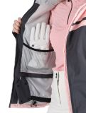 Miniatura Dare2b, Flurry chaqueta de esquí mujeres Crystal Rose / Ebony Grey gris, rosa 