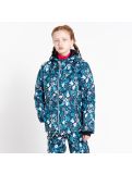 Miniatura Dare2b, Girls Verdict chaqueta de esquí niños floral print river azul 