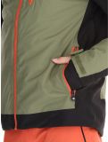 Miniatura Dare2b, Halfpipe II chaqueta de esquí hombres Black / Olivine Green negro, verde 