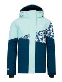 Miniatura Dare2b, Humour III chaqueta de esquí niños Moonlight Denim / Moonlight Denim Daisy Print / Water Ballet azul 