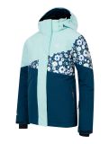 Miniatura Dare2b, Humour III chaqueta de esquí niños Moonlight Denim / Moonlight Denim Daisy Print / Water Ballet azul 