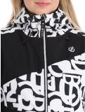 Miniatura Dare2b, Ice chaqueta de esquí mujeres Black and White Graffiti Print / Black blanco, negro 