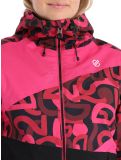 Miniatura Dare2b, Ice chaqueta de esquí mujeres Pure Pink Graffiti Print / Pure Pink rosa 