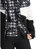 Miniatura Dare2b, Ice III chaqueta de esquí mujeres Black Distressed Dogtooth Print blanco, negro 