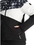 Miniatura Dare2b, Ice III chaqueta de esquí mujeres Black Distressed Dogtooth Print blanco, negro 