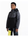 Miniatura Dare2b, Impose III chaqueta de esquí niños Ebony / Black gris, negro 