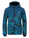 Miniatura Dare2b, Liftie chaqueta de esquí niños Moonlight Denim / Kingfisher Blue Camo Print azul 