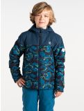 Miniatura Dare2b, Liftie chaqueta de esquí niños Moonlight Denim / Kingfisher Blue Camo Print azul 