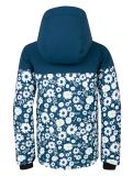 Miniatura Dare2b, Liftie chaqueta de esquí niños Moonlight Denim / Moonlight Denim Daisy Print azul, blanco 