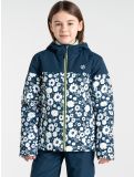 Miniatura Dare2b, Liftie chaqueta de esquí niños Moonlight Denim / Moonlight Denim Daisy Print azul, blanco 