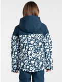 Miniatura Dare2b, Liftie chaqueta de esquí niños Moonlight Denim / Moonlight Denim Daisy Print azul, blanco 