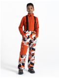 Miniatura Dare2b, Pow pantalones de esquí niños Puffins Orange Geo Camo Print naranja 