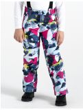 Miniatura Dare2b, Pow pantalones de esquí niños Quiet Blue Abstract Mountain Print multicolor 