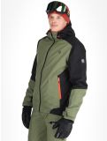 Miniatura Dare2b, Precision II chaqueta de esquí hombres Black / Olivine Green negro, verde 