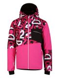 Miniatura Dare2b, Traverse chaqueta de esquí niños Kids Ski Graffiti Print / Black rosa 