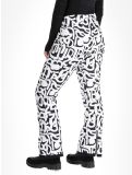 Miniatura Dare2b, Upshill pantalones de esquí softshell mujeres Black and White Graffiti Print blanco, negro 