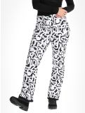 Miniatura Dare2b, Upshill pantalones de esquí softshell mujeres Black and White Graffiti Print blanco, negro 