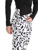 Miniatura Dare2b, Upshill pantalones de esquí softshell mujeres Black and White Graffiti Print blanco, negro 