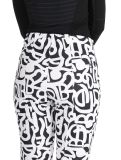 Miniatura Dare2b, Upshill pantalones de esquí softshell mujeres Black and White Graffiti Print blanco, negro 