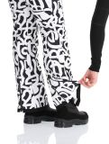 Miniatura Dare2b, Upshill pantalones de esquí softshell mujeres Black and White Graffiti Print blanco, negro 