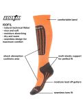 Miniatura Deluni, Gaia calcetines de esquí unisex Orange naranja 