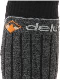 Miniatura Deluni, Gaia 3 pair calcetines de esquí 3 pares unisex Black With Grey Lines gris, negro 